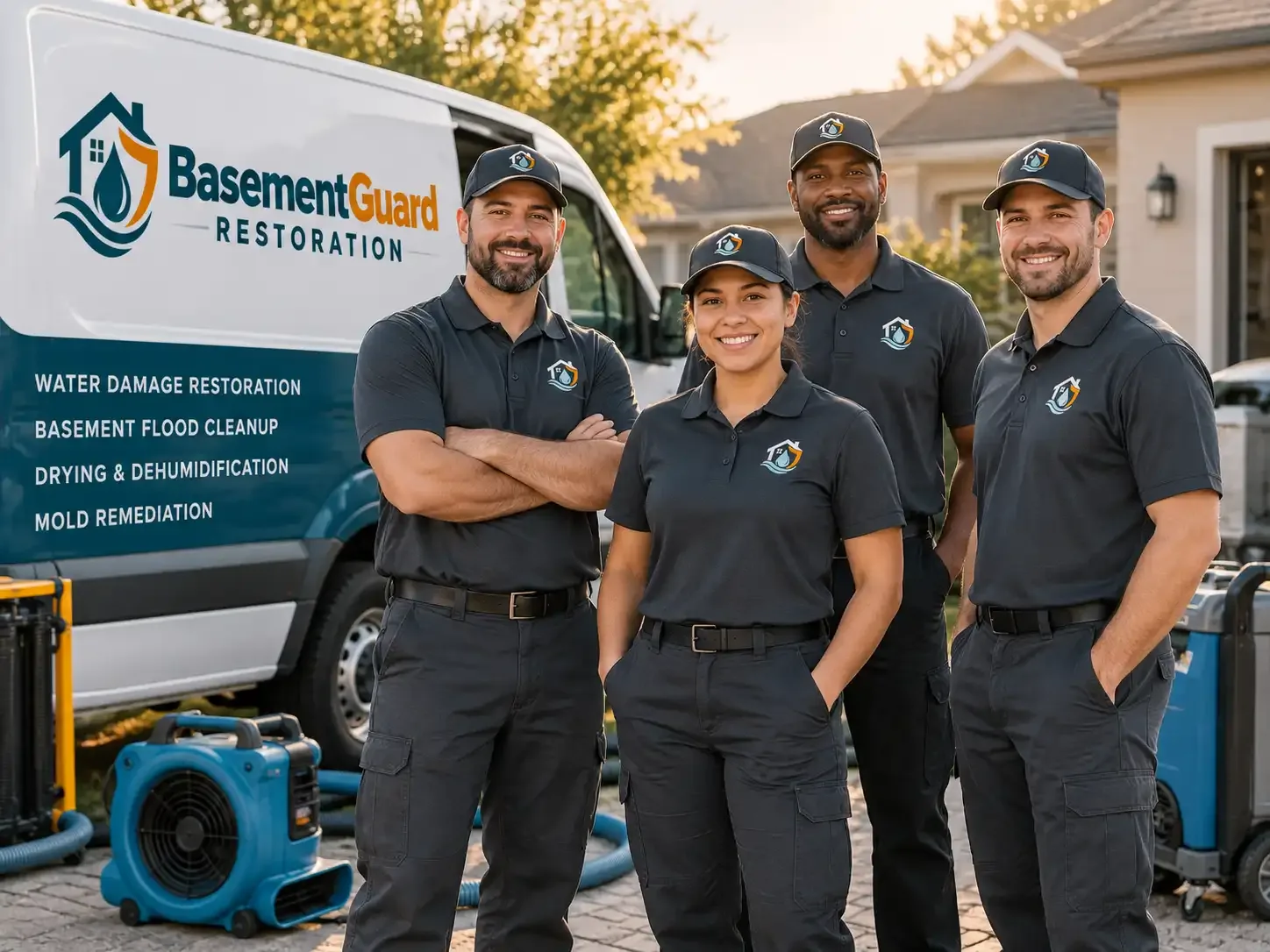Basement Water Damage Restoration company in Muse, OK